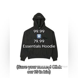 ESSENTIALS HOODIES. PAYPAL, CASHAPP, ZELLE AND OTHERS ONLY. IMMEDIATE SHIPPING